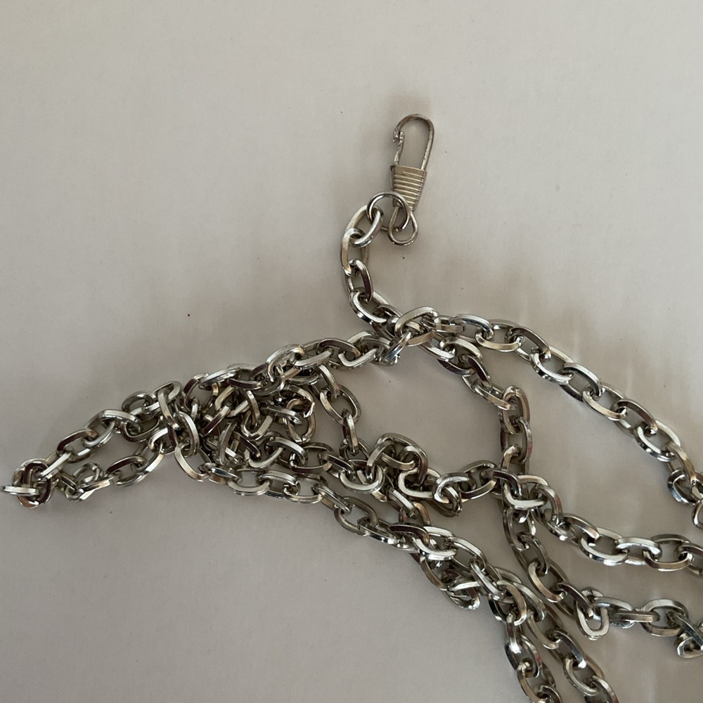 Silver Chain Replacement Handbag Strap - image 8